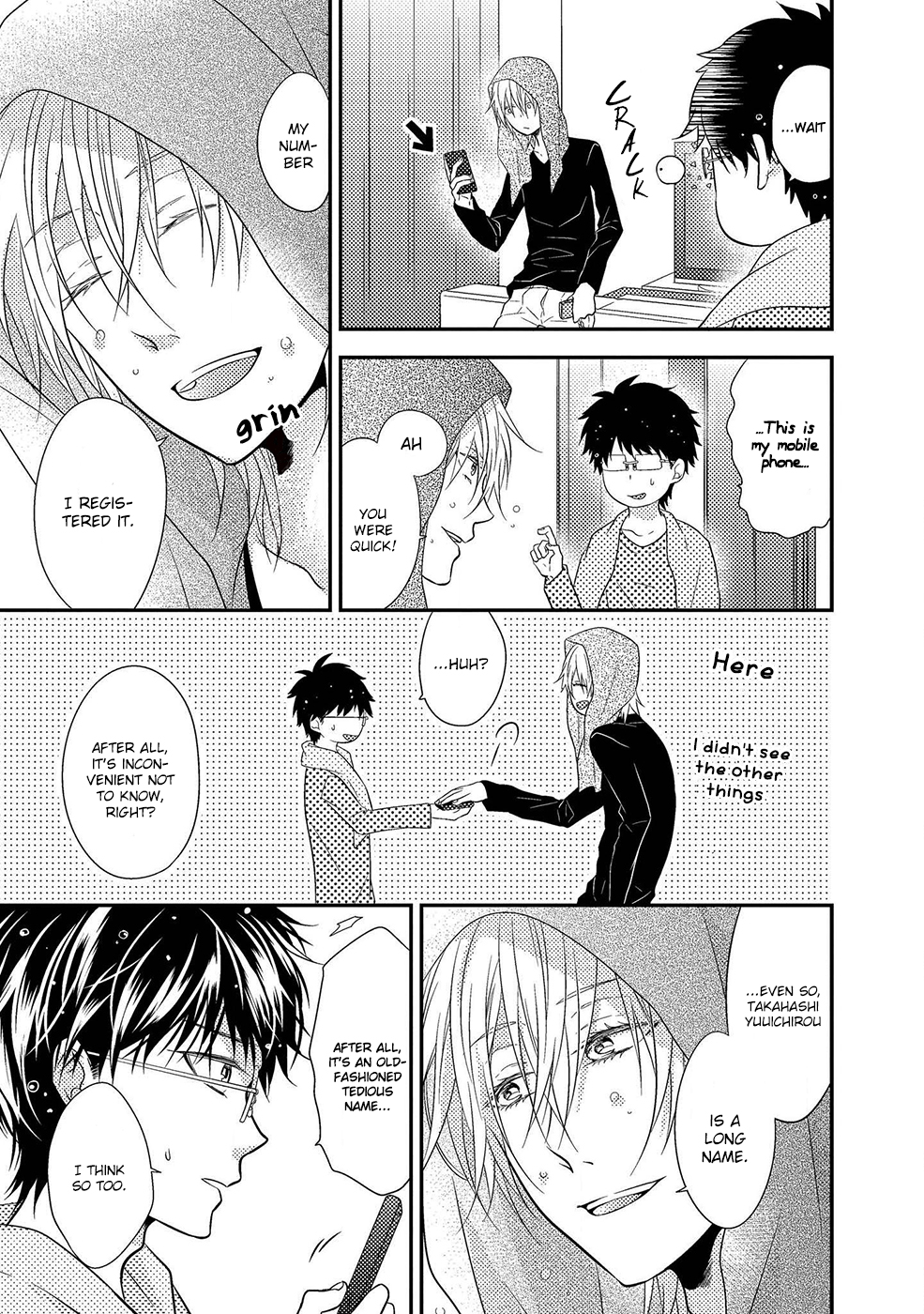 Himo Otoko to Fubin na Boku Chapter 2 page 5 - Chapter 2: & 2.5