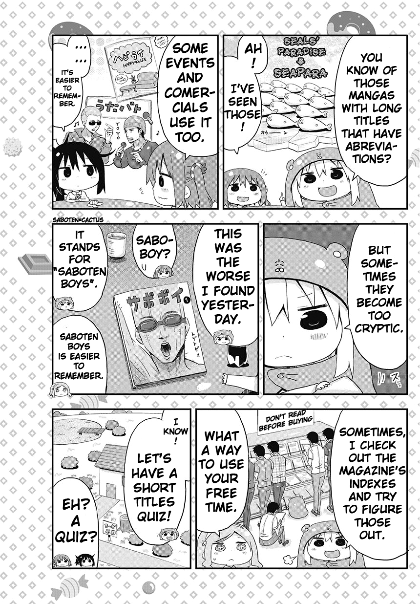 Himouto! Umaru-chan S Chapter 3 page 4 - Chapter 3: Short titles