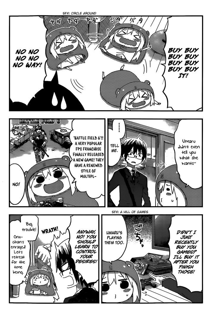 Himouto! Umaru-chan Chapter 103 page 2 - Chapter 103 : Umaru and Tantrum
