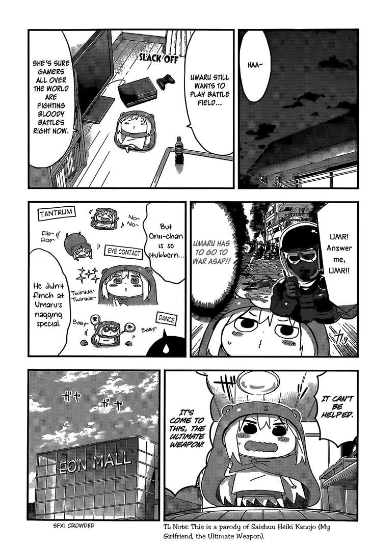 Himouto! Umaru-chan Chapter 103 page 3 - Chapter 103 : Umaru and Tantrum