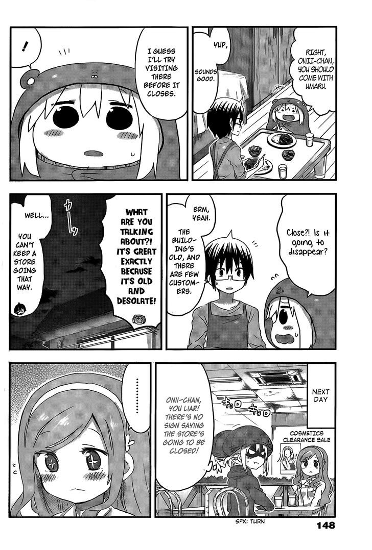 Himouto! Umaru-chan Chapter 104 page 6 - Chapter 104 : Umaru and Department Store