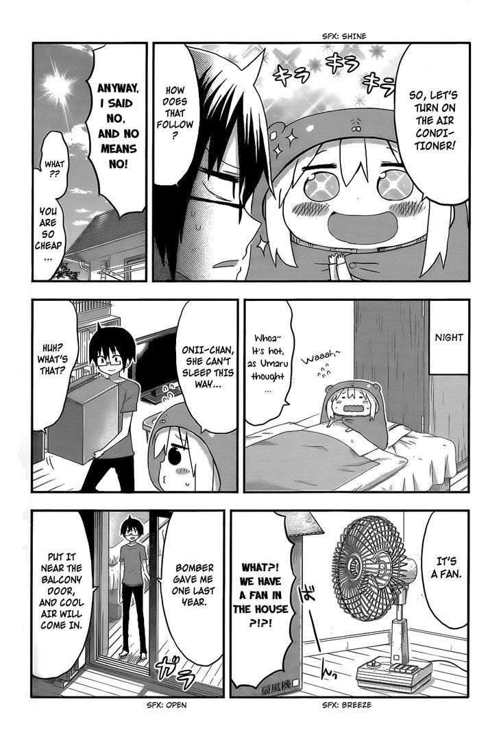 Himouto! Umaru-chan Chapter 107 page 4 - Chapter 107 : Umaru and Night