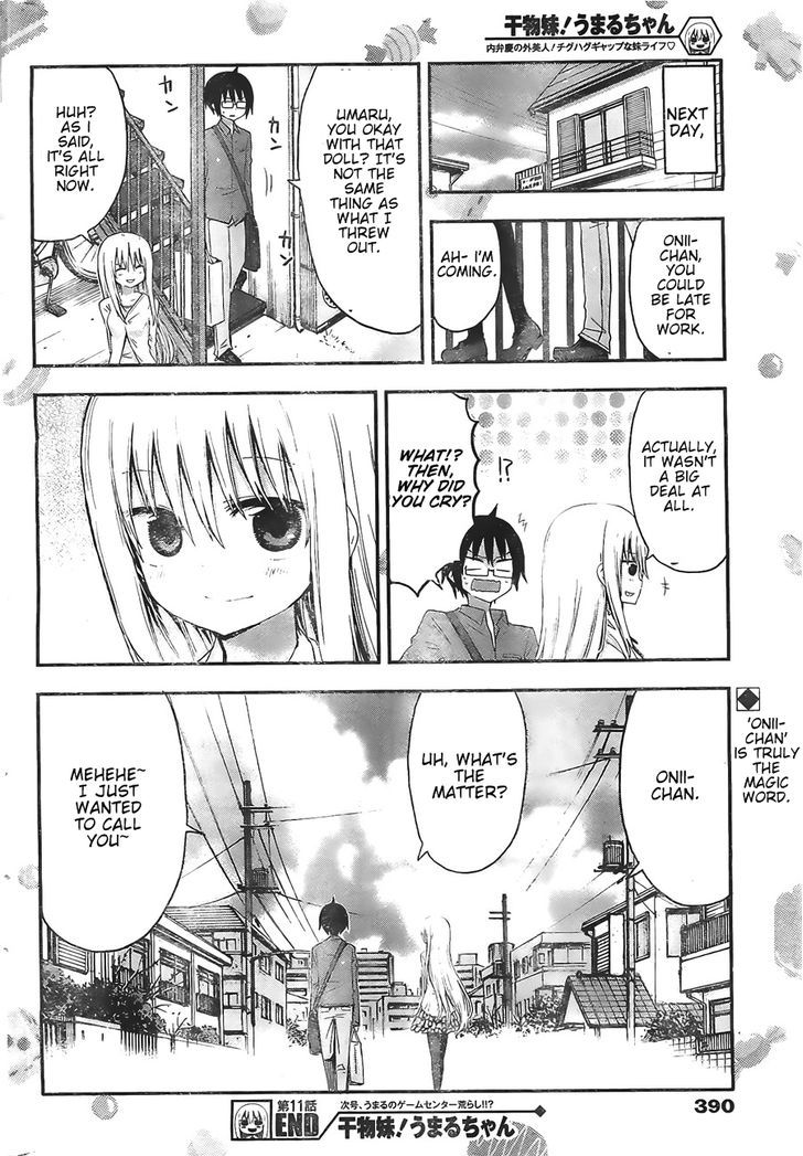 Himouto! Umaru-chan Chapter 11 page 8 - Chapter 11 : Umaru and Fight