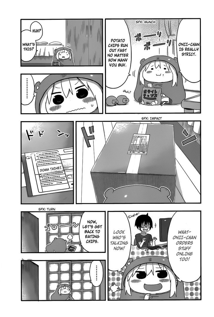 Himouto! Umaru-chan Chapter 110 page 3 - Chapter 110 : Umaru and Cardboard Box