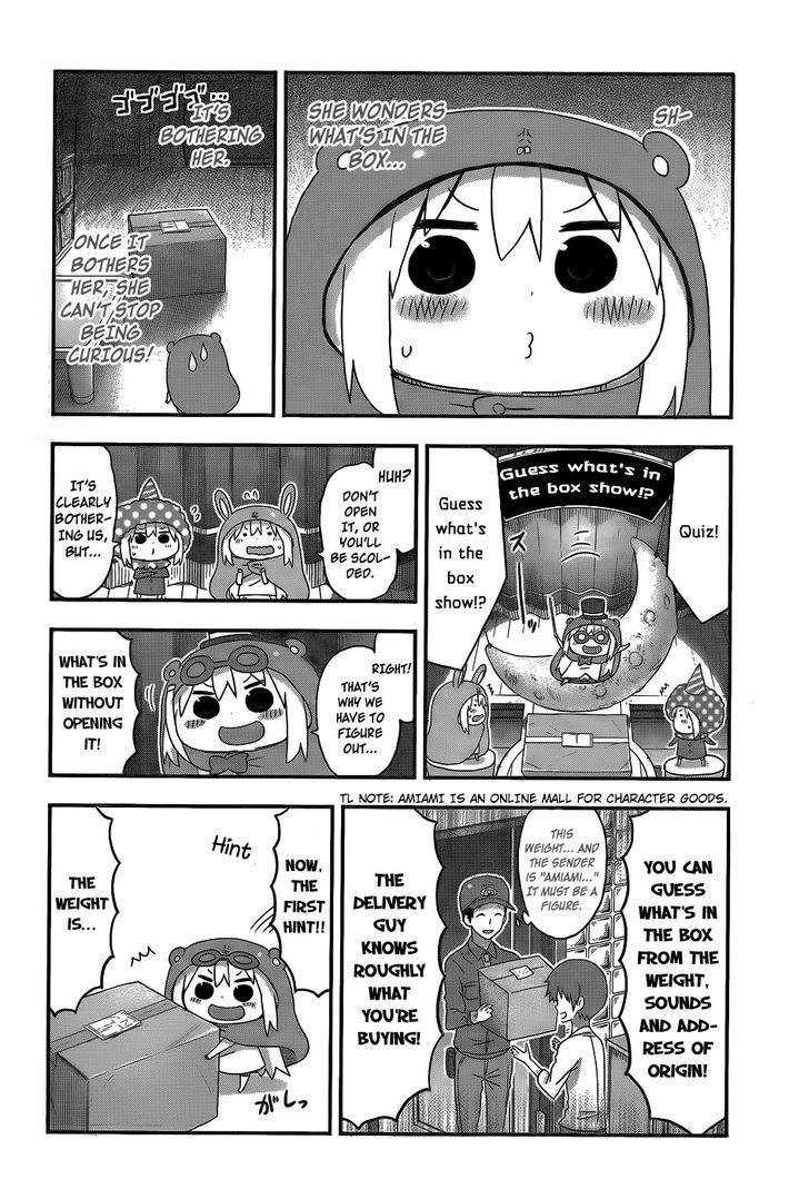 Himouto! Umaru-chan Chapter 110 page 4 - Chapter 110 : Umaru and Cardboard Box