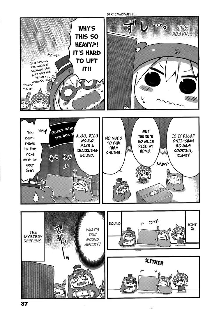 Himouto! Umaru-chan Chapter 110 page 5 - Chapter 110 : Umaru and Cardboard Box