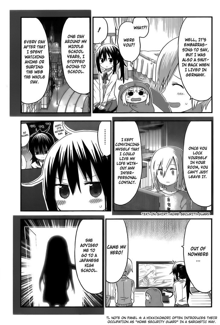 Himouto! Umaru-chan Chapter 111 page 3 - Chapter 111 : Umaru and Apprentice