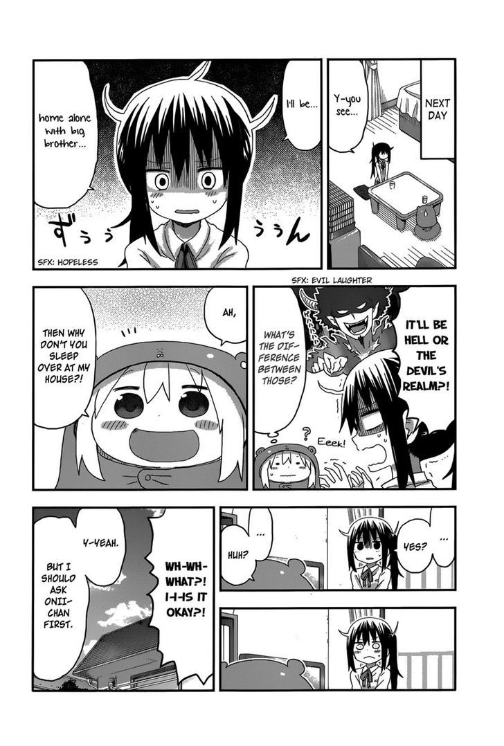Himouto! Umaru-chan Chapter 113 page 5 - Chapter 113 : Umaru and Sleepover