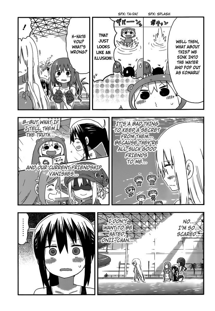 Himouto! Umaru-chan Chapter 118 page 4 - Chapter 118 : Umaru and Pool (2)