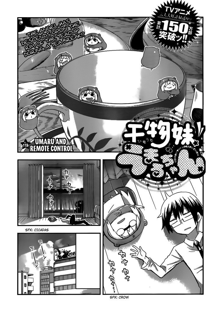 Himouto! Umaru-chan Chapter 119 page 1 - Chapter 119 : Umaru and Remote Control