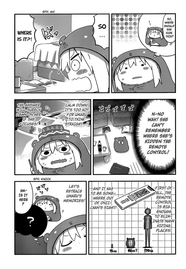 Himouto! Umaru-chan Chapter 119 page 5 - Chapter 119 : Umaru and Remote Control
