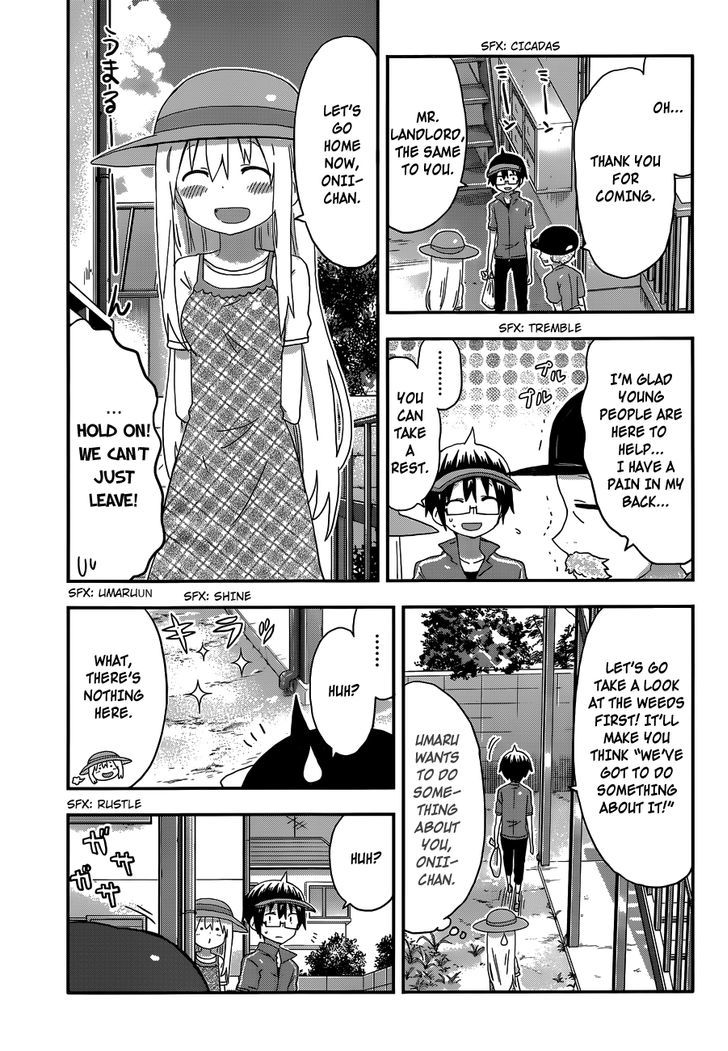 Himouto! Umaru-chan Chapter 120 page 4 - Chapter 120 : Umaru and Weeding