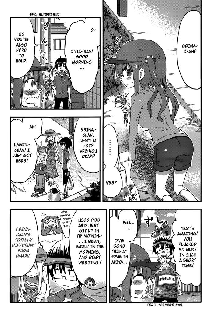 Himouto! Umaru-chan Chapter 120 page 5 - Chapter 120 : Umaru and Weeding