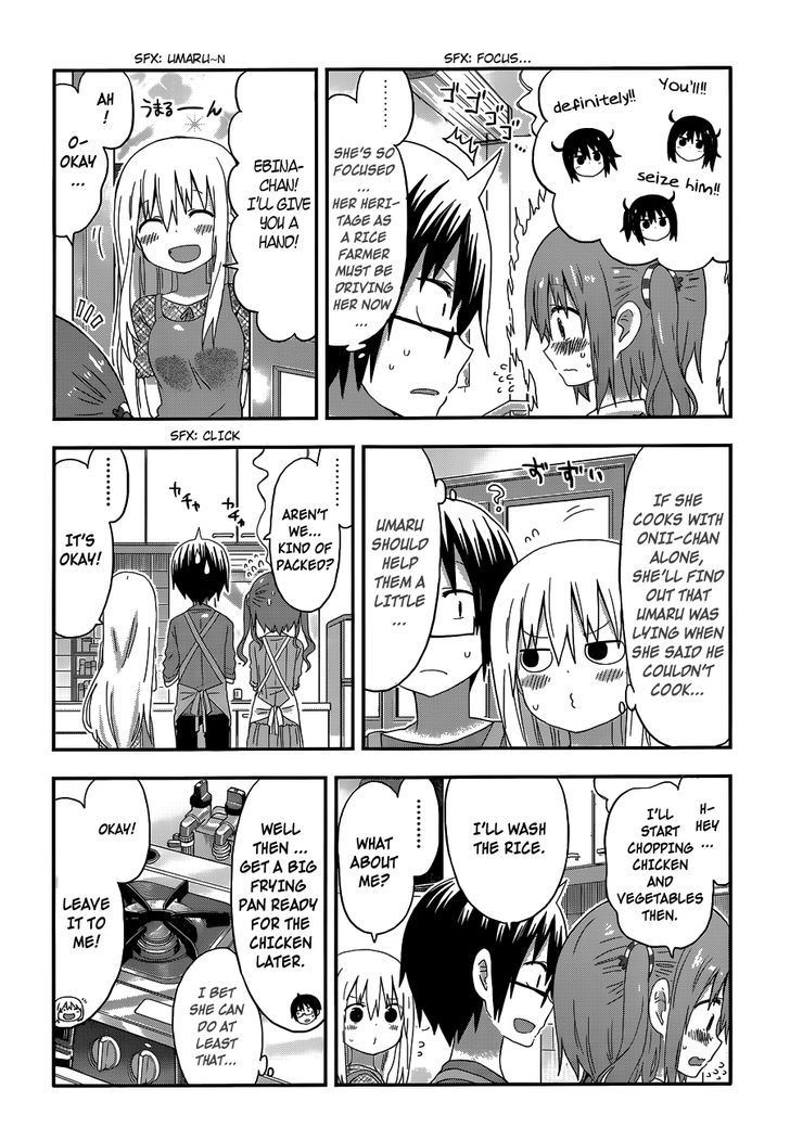 Himouto! Umaru-chan Chapter 123 page 4 - Chapter 123 : Umaru and Cooking