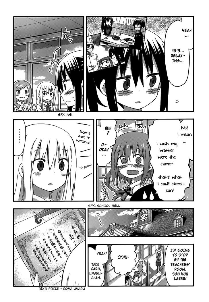 Himouto! Umaru-chan Chapter 124 page 6 - Chapter 124 : Umaru and Onii-chan's Episode