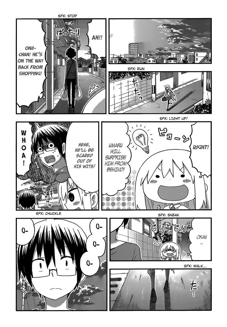 Himouto! Umaru-chan Chapter 124 page 8 - Chapter 124 : Umaru and Onii-chan's Episode