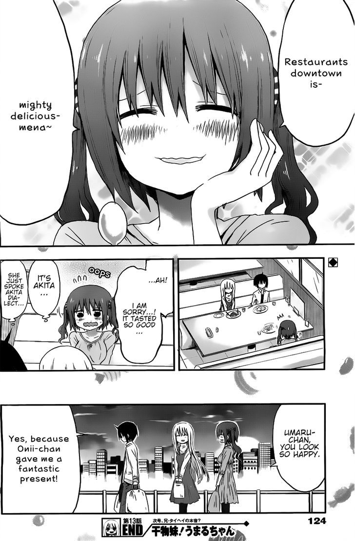 Himouto! Umaru-chan Chapter 13 page 8 - Chapter 13 : Umaru and Dining Out