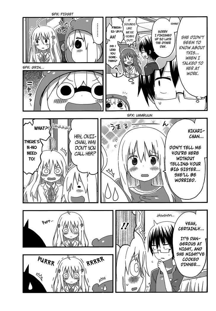 Himouto! Umaru-chan Chapter 134.2 page 3 - Chapter 134 v2 : Umaru and Sisters