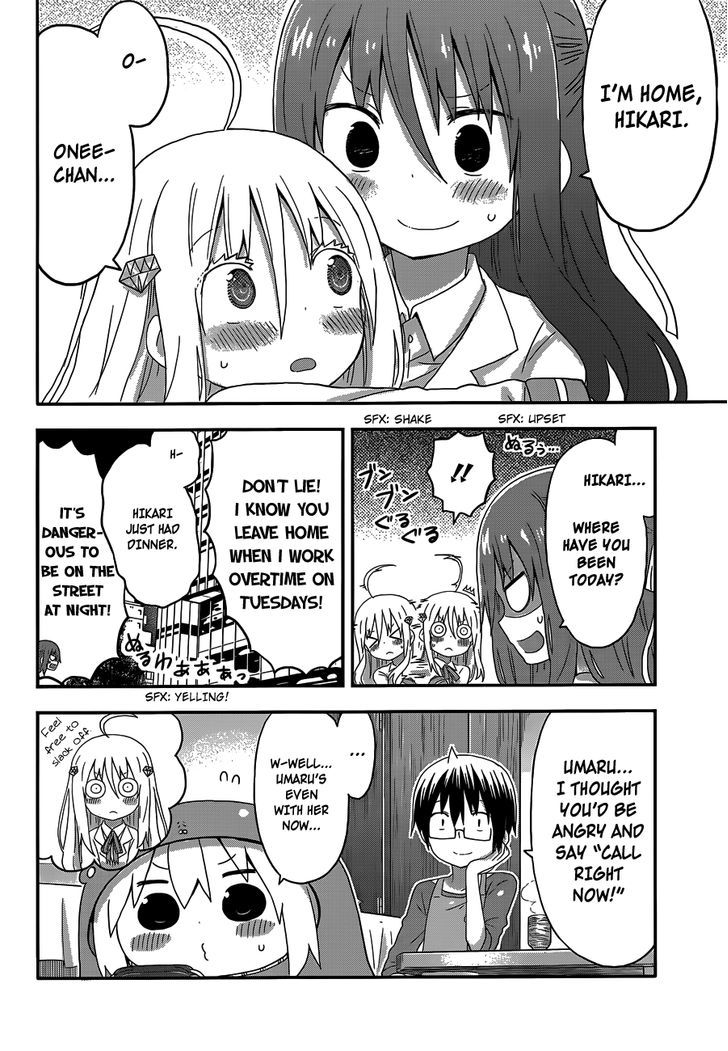 Himouto! Umaru-chan Chapter 134.2 page 8 - Chapter 134 v2 : Umaru and Sisters