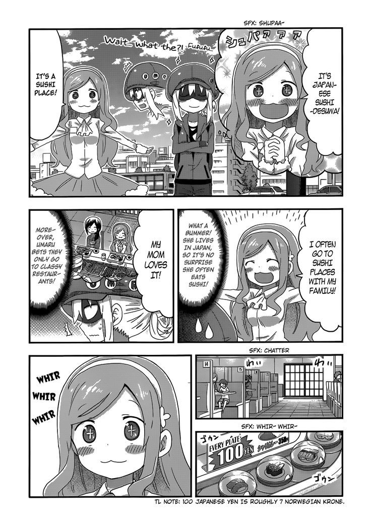 Himouto! Umaru-chan Chapter 135.2 page 4 - Chapter 135 v2 : Umaru and Sushi-go-round