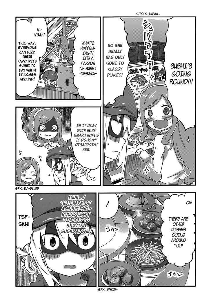 Himouto! Umaru-chan Chapter 135.2 page 5 - Chapter 135 v2 : Umaru and Sushi-go-round