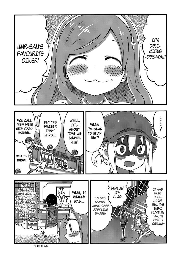 Himouto! Umaru-chan Chapter 135.2 page 8 - Chapter 135 v2 : Umaru and Sushi-go-round