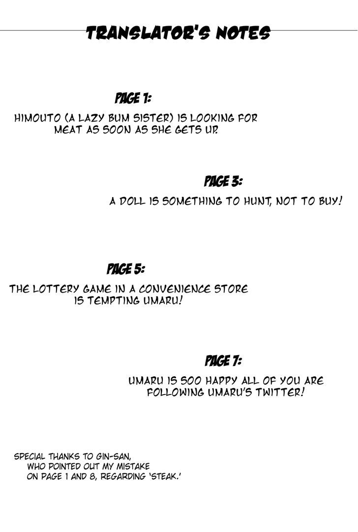 Himouto! Umaru-chan Chapter 14 page 10 - Chapter 14 : A Day of Onii-chan