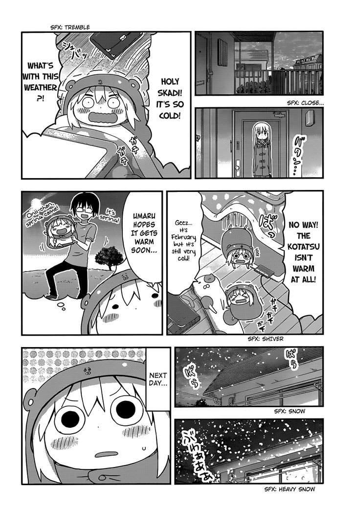 Himouto! Umaru-chan Chapter 140 page 2 - Chapter 140 : Umaru and Snow Clearing