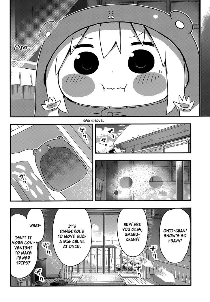 Himouto! Umaru-chan Chapter 140 page 8 - Chapter 140 : Umaru and Snow Clearing