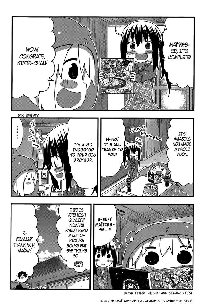 Himouto! Umaru-chan Chapter 142 page 3 - Chapter 142 : Umaru and Submitting a Manuscript