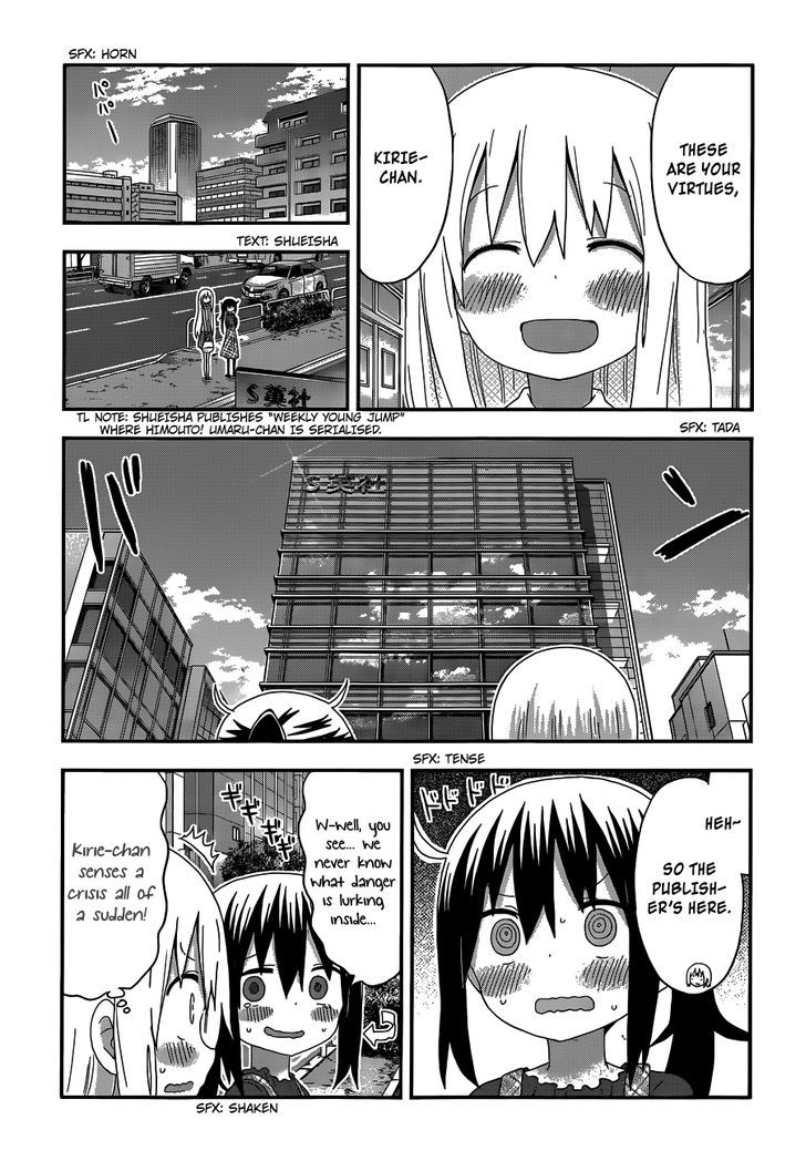 Himouto! Umaru-chan Chapter 142 page 8 - Chapter 142 : Umaru and Submitting a Manuscript