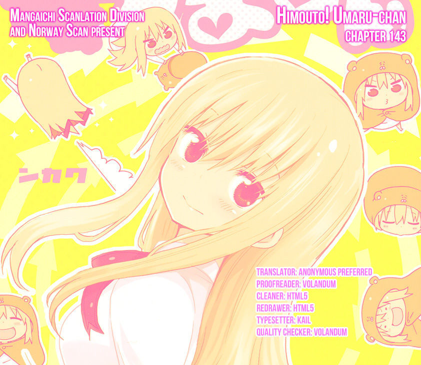 Himouto! Umaru-chan Chapter 143 page 9 - Chapter 143 : Umaru and Submitting a Manuscript (2)