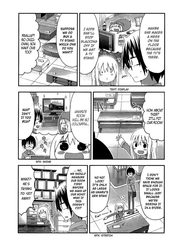 Himouto! Umaru-chan Chapter 144 page 6 - Chapter 144 : Umaru and Furniture