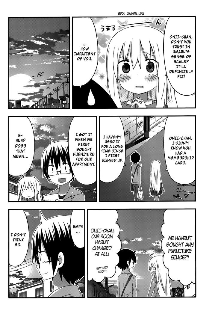Himouto! Umaru-chan Chapter 144 page 7 - Chapter 144 : Umaru and Furniture