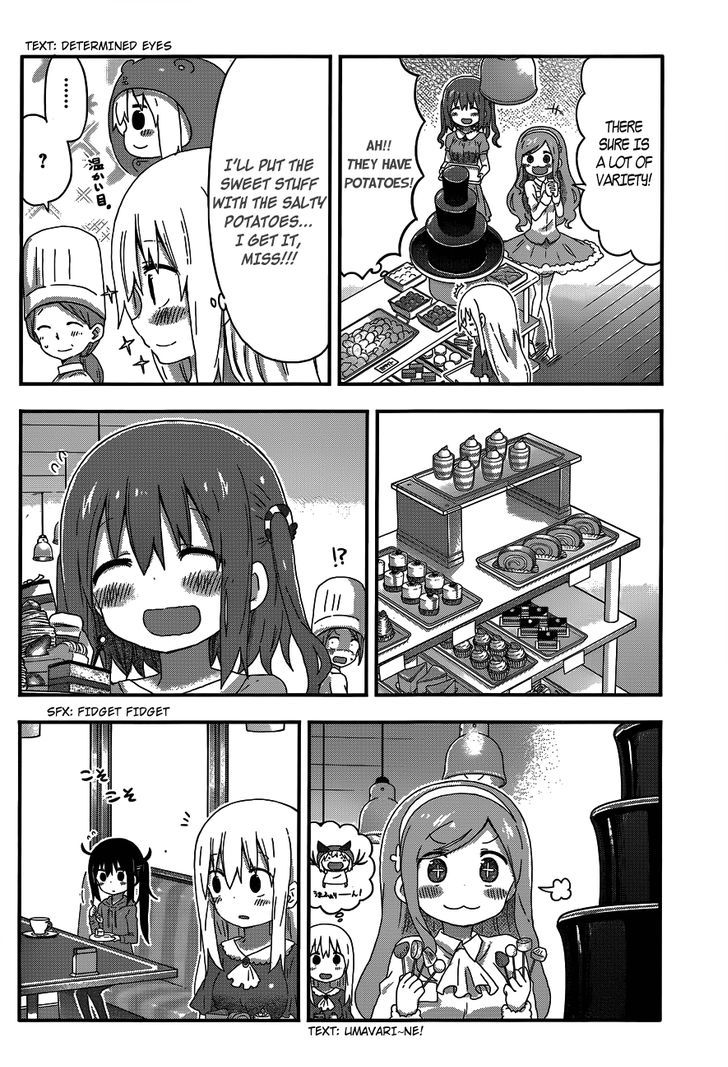 Himouto! Umaru-chan Chapter 150 page 4 - Chapter 150 : Umaru and Cake Buffet