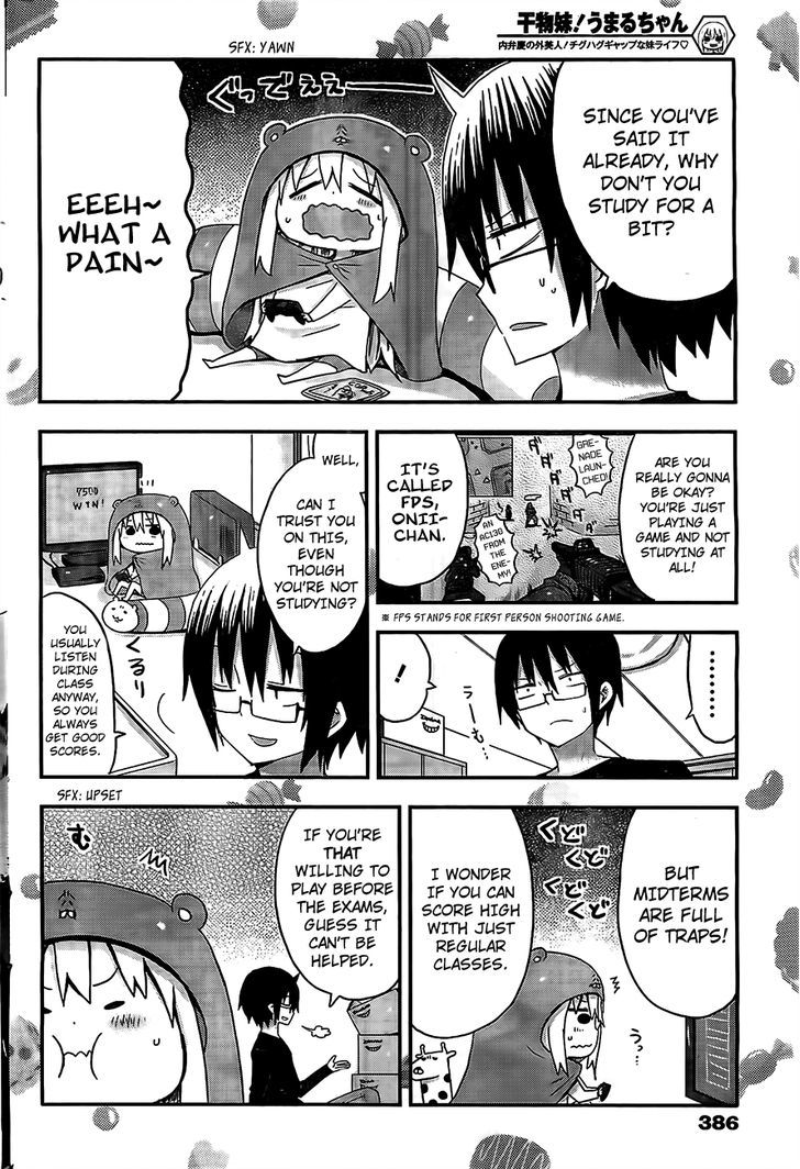 Himouto! Umaru-chan Chapter 16 page 4 - Chapter 16 : Umaru and Studying
