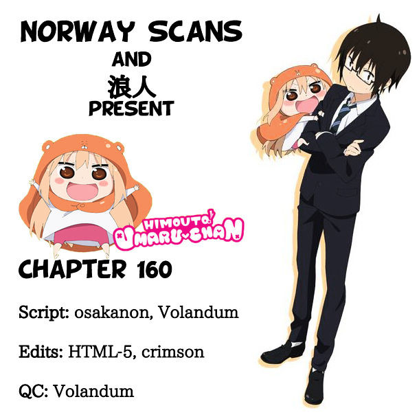 Himouto! Umaru-chan Chapter 160 page 9 - Chapter 160 : Umaru and Going Home