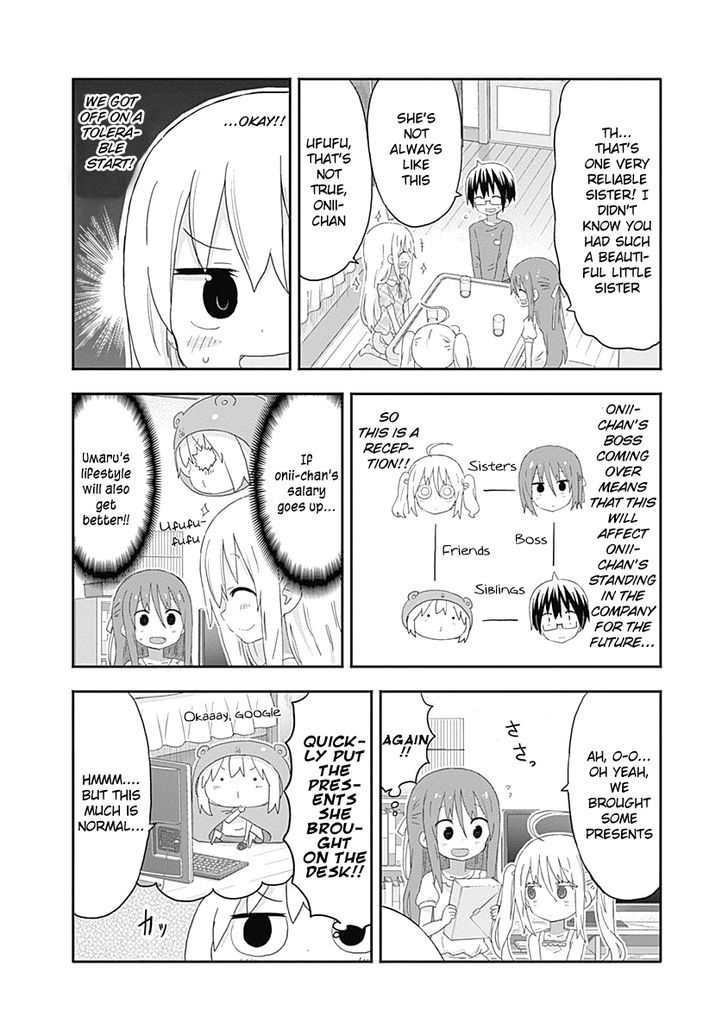 Himouto! Umaru-chan Chapter 162 page 4 - Chapter 162 : Umaru and Reception