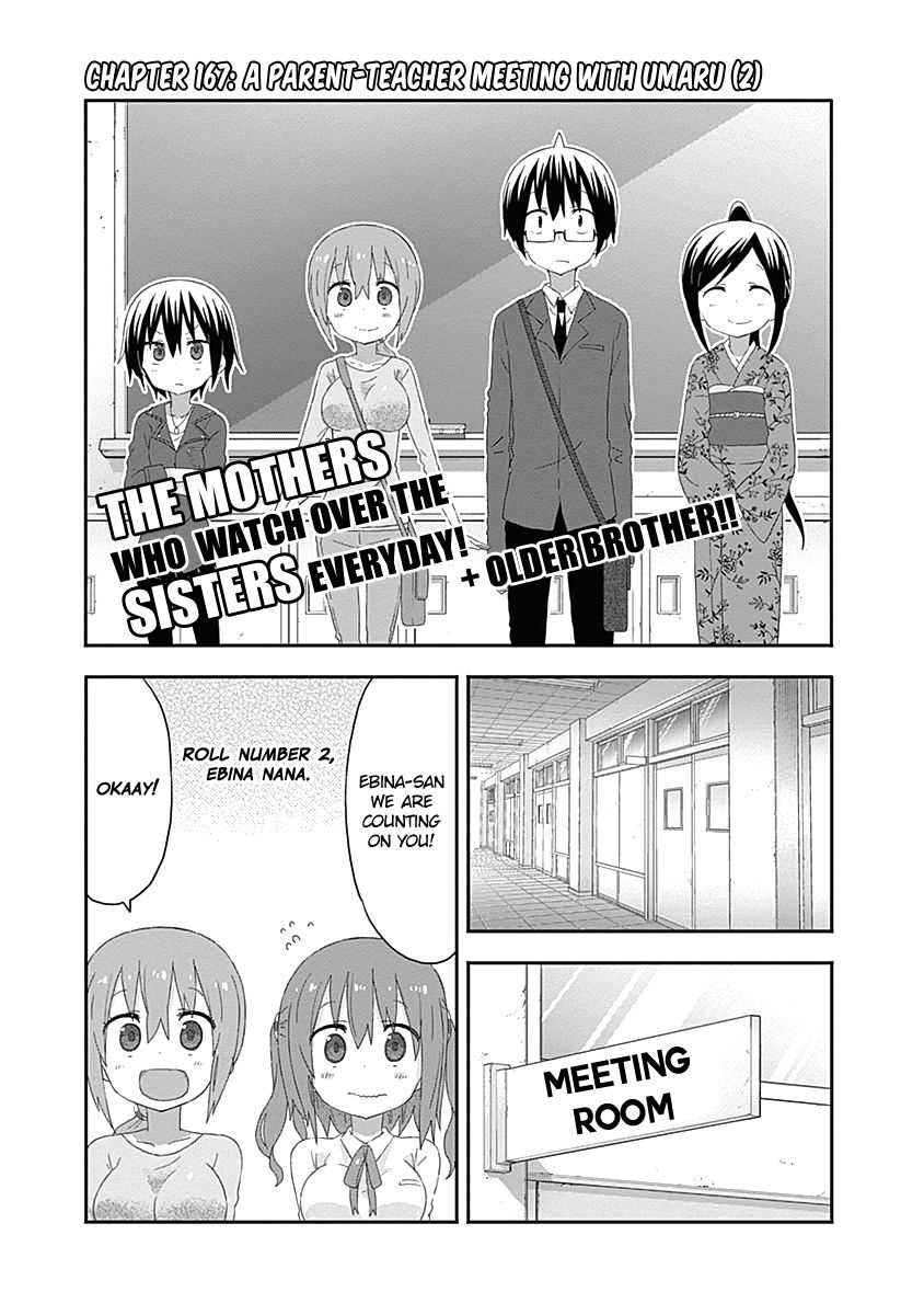 Himouto! Umaru-chan Chapter 167 page 1 - Chapter 167 : A Parent-Teacher Meeting With Umaru (2)