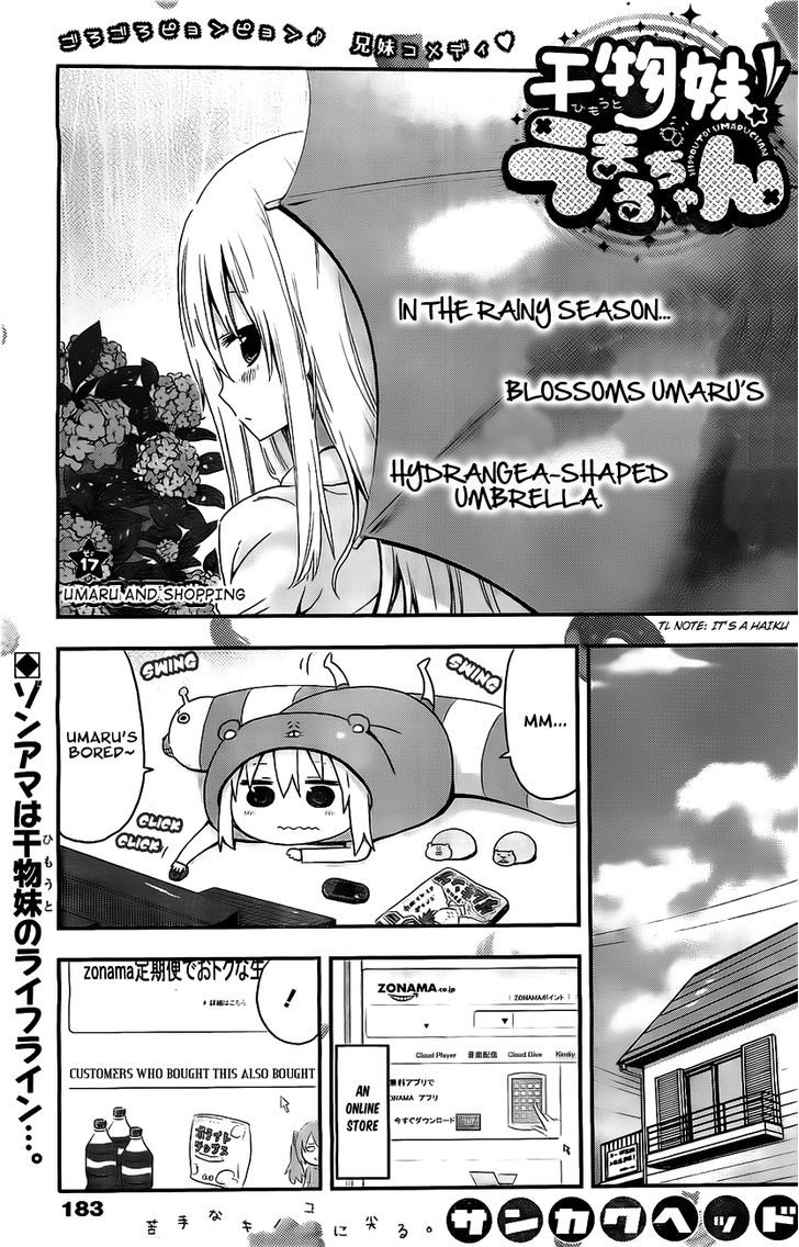 Himouto! Umaru-chan Chapter 17 page 1 - Chapter 17 : Umaru and shopping