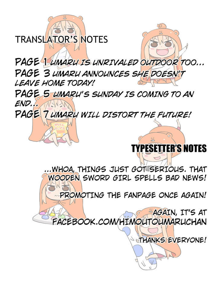 Himouto! Umaru-chan Chapter 18 page 10 - Chapter 18 : Umaru and kirie 1