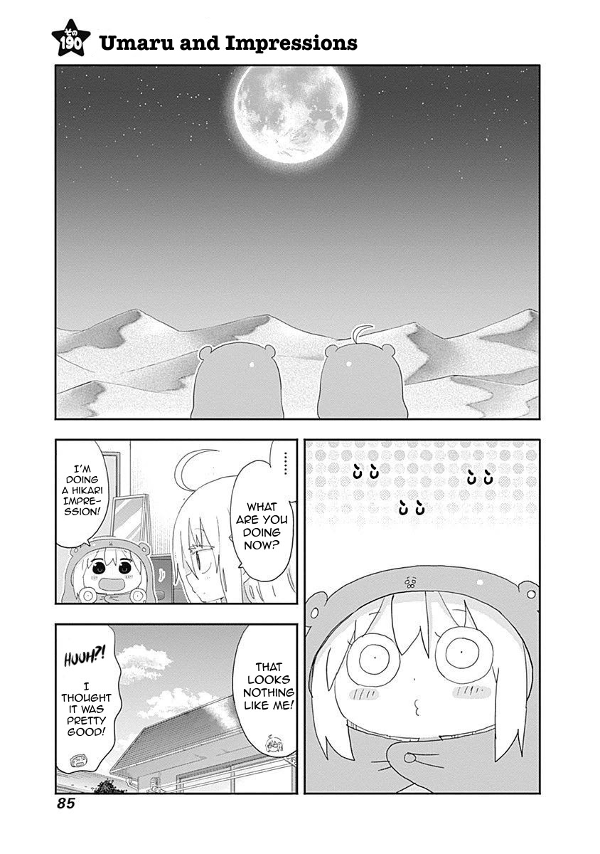 Himouto! Umaru-chan Chapter 190 page 1 - Chapter 190: Umaru and Impressions