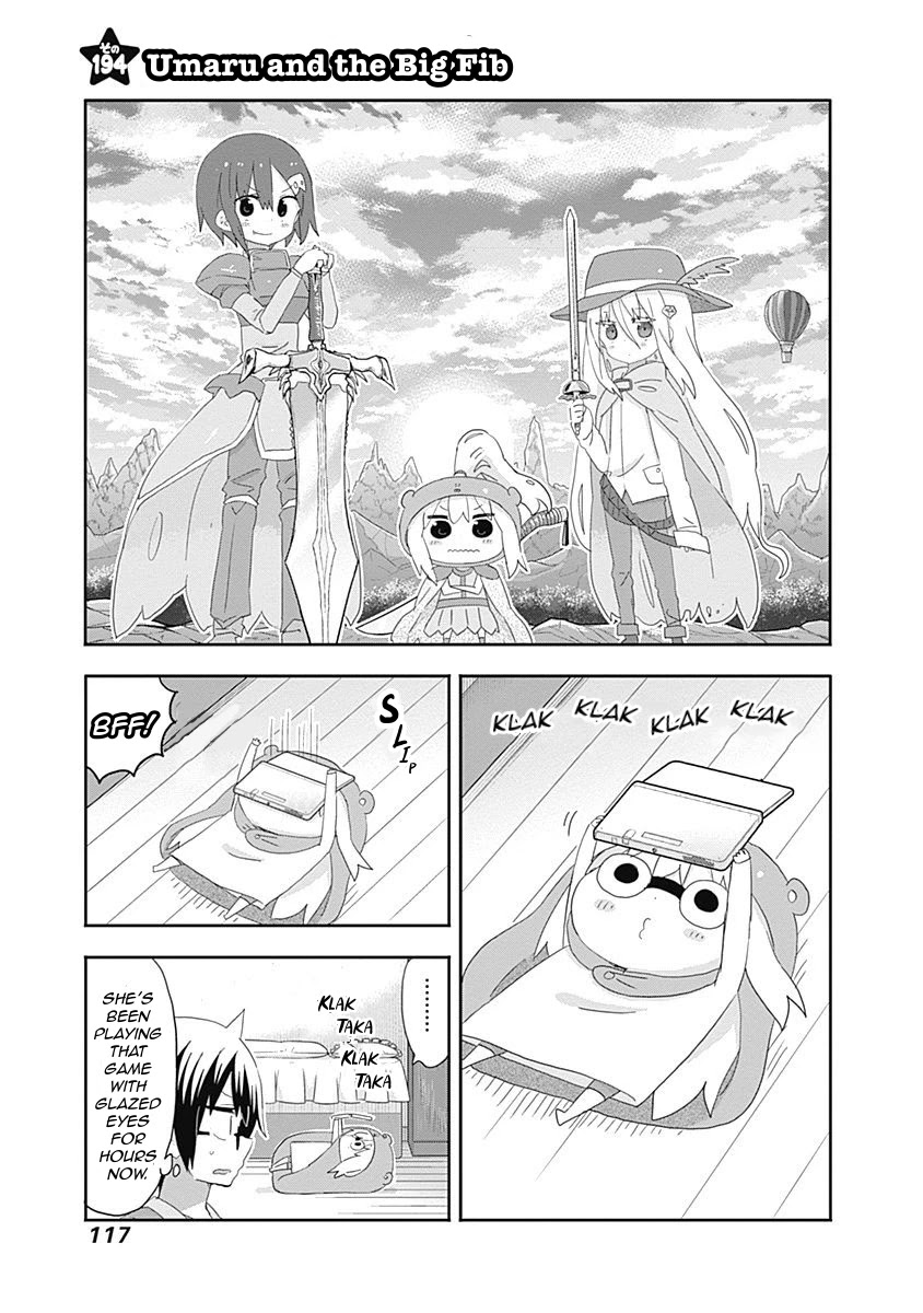 Himouto! Umaru-chan Chapter 194 page 1 - Chapter 194: Umaru and The Big Fib