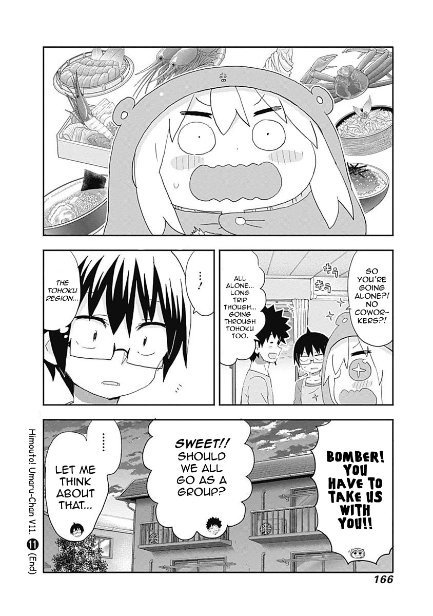 Himouto! Umaru-chan Chapter 199 page 8 - Chapter 199: Umaru and the Trip