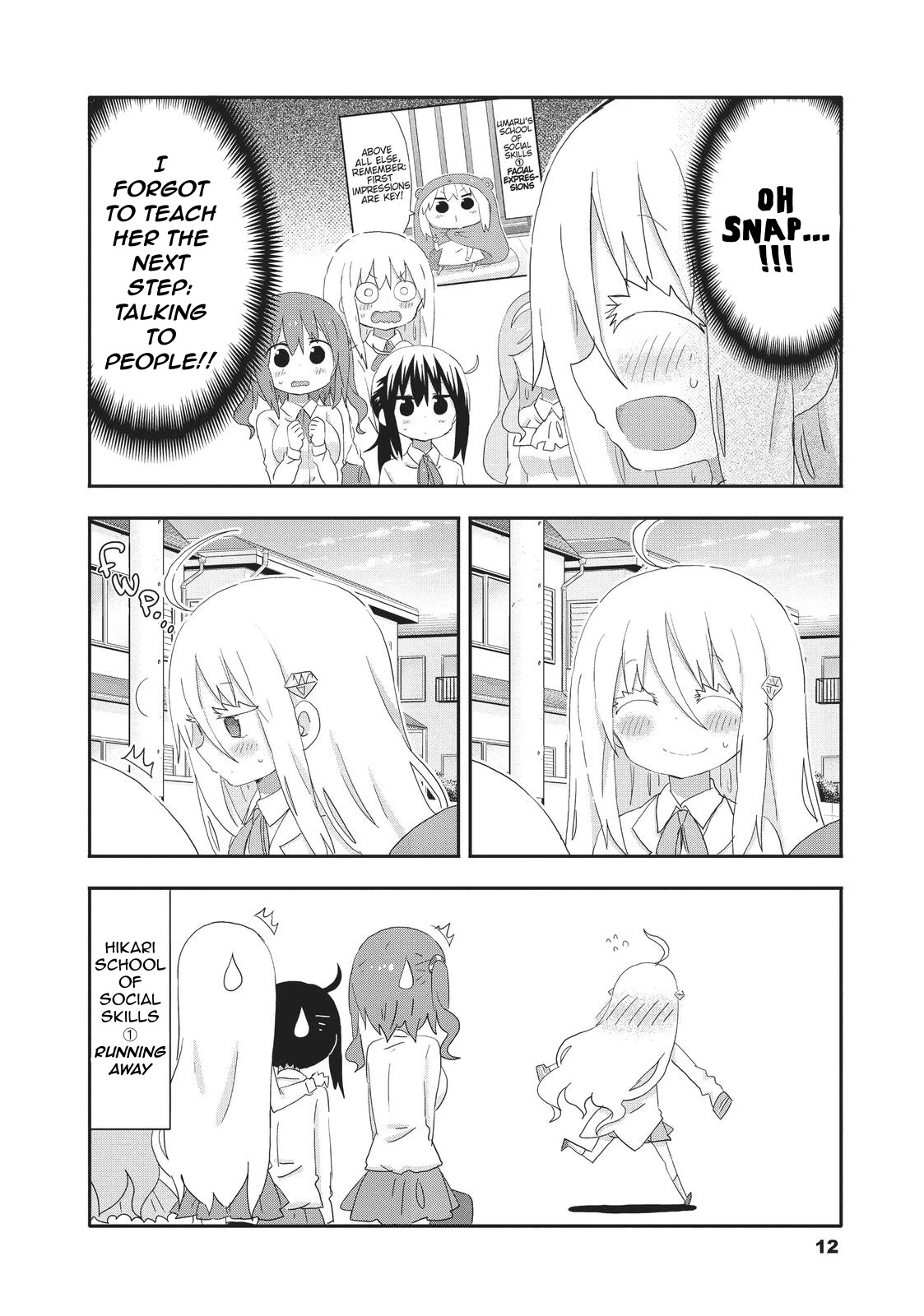 Himouto! Umaru-chan Chapter 200 page 12 - Chapter 200: Umaru and Going To Class