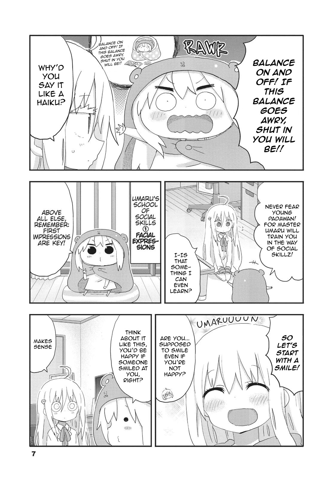 Himouto! Umaru-chan Chapter 200 page 7 - Chapter 200: Umaru and Going To Class