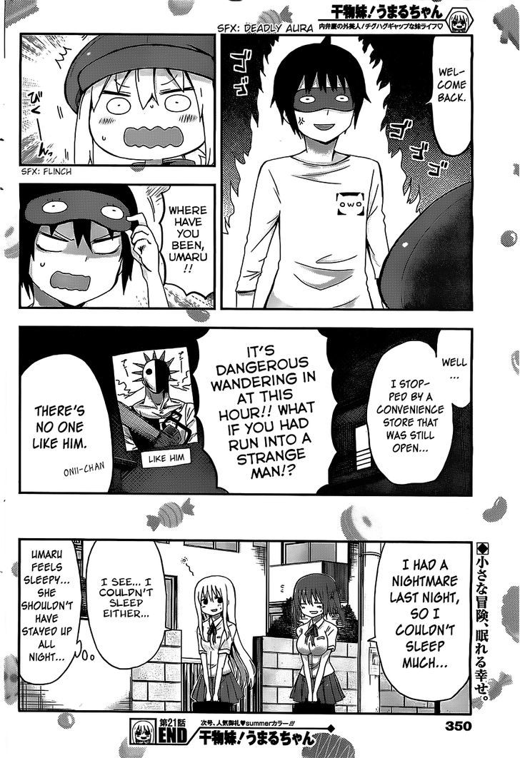Himouto! Umaru-chan Chapter 21 page 8 - Chapter 21 : Umaru and Midnight Convenience Stores