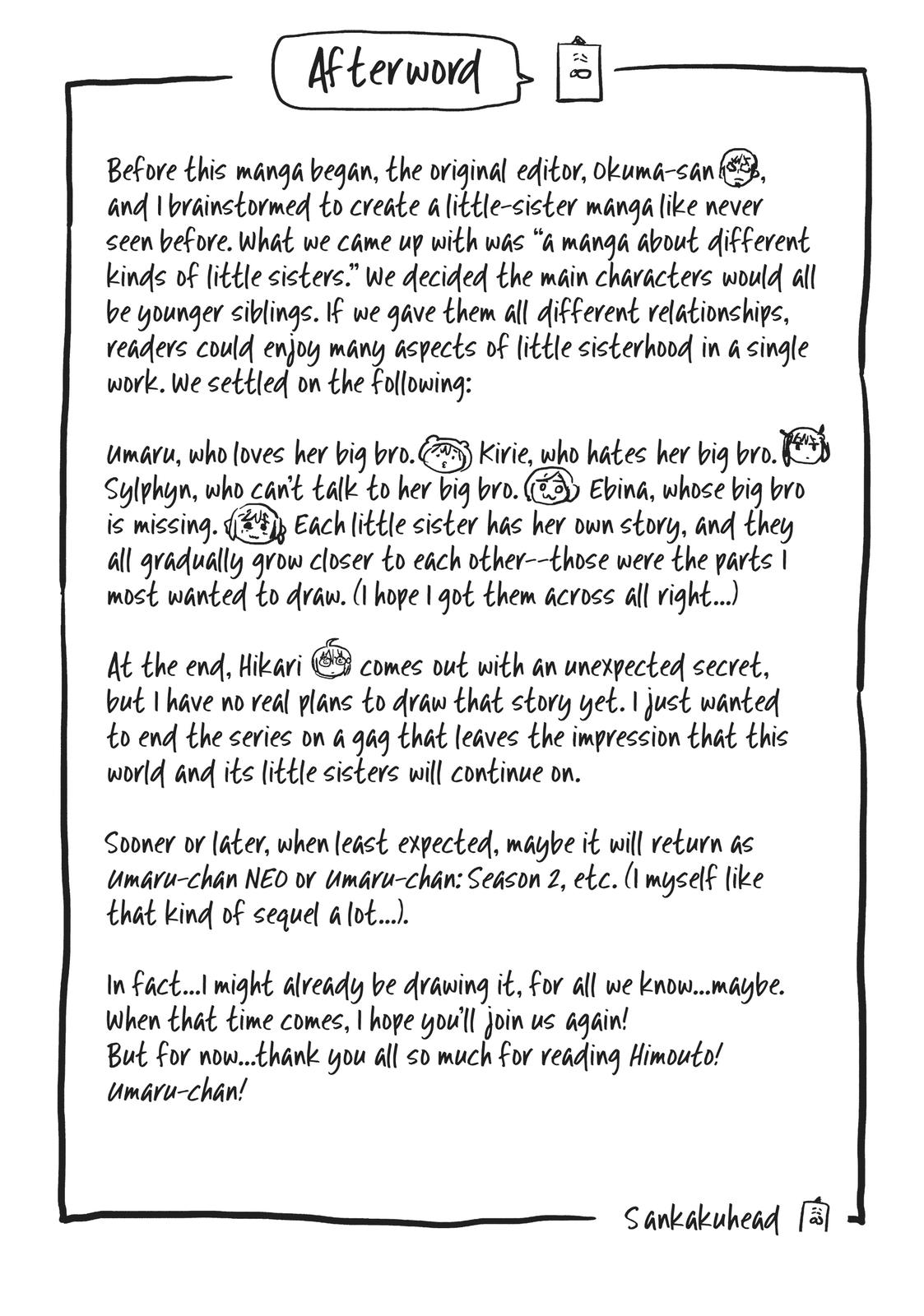 Himouto! Umaru-chan Chapter 218 page 17 - Chapter 218 [END]