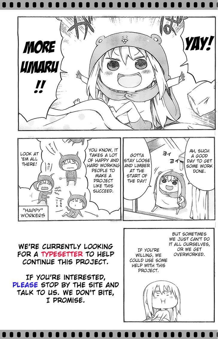 Himouto! Umaru-chan Chapter 22 page 12 - Chapter 22 : Umaru and Cold