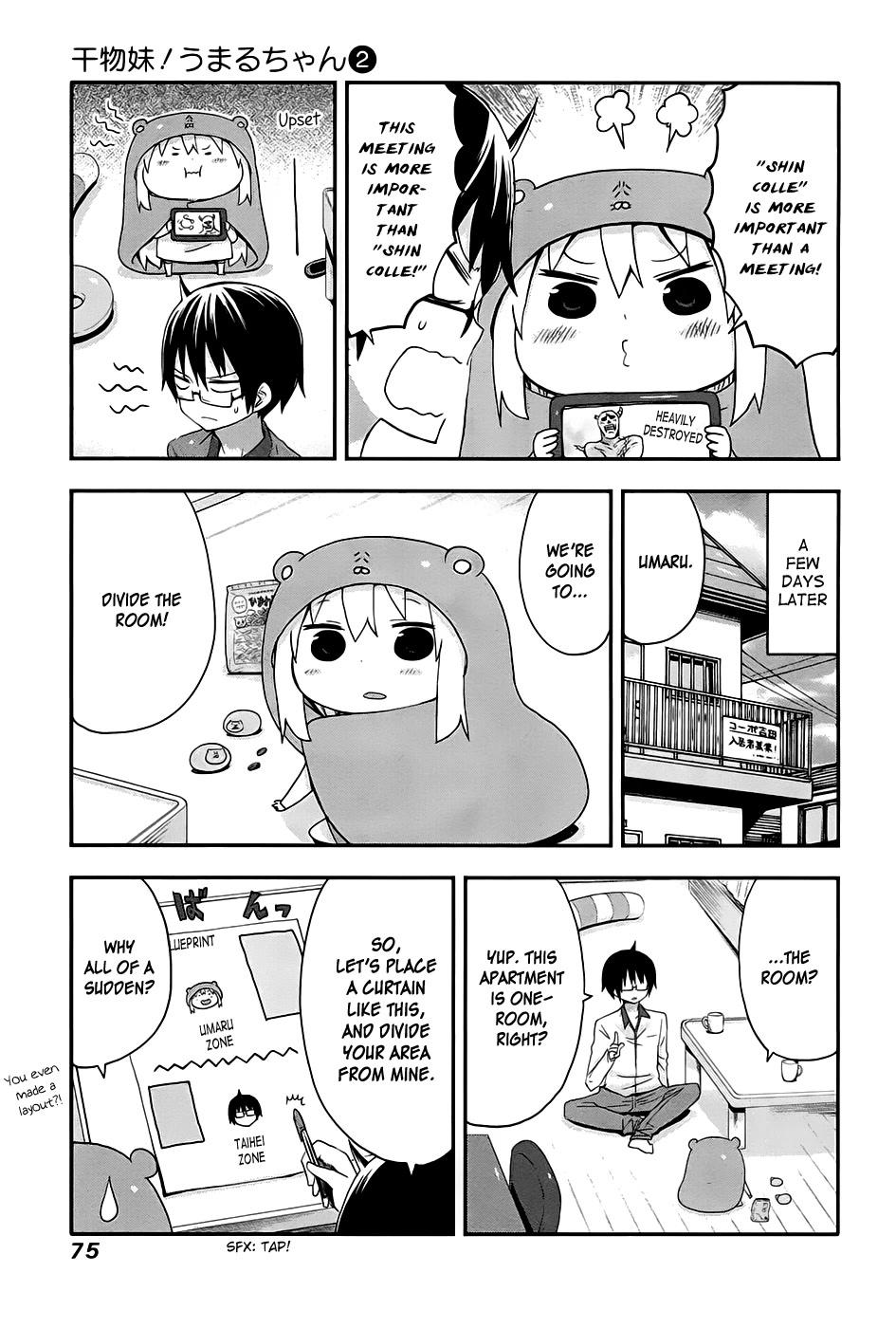 Himouto! Umaru-chan Chapter 27 page 3 - Chapter 27: Umaru and Room